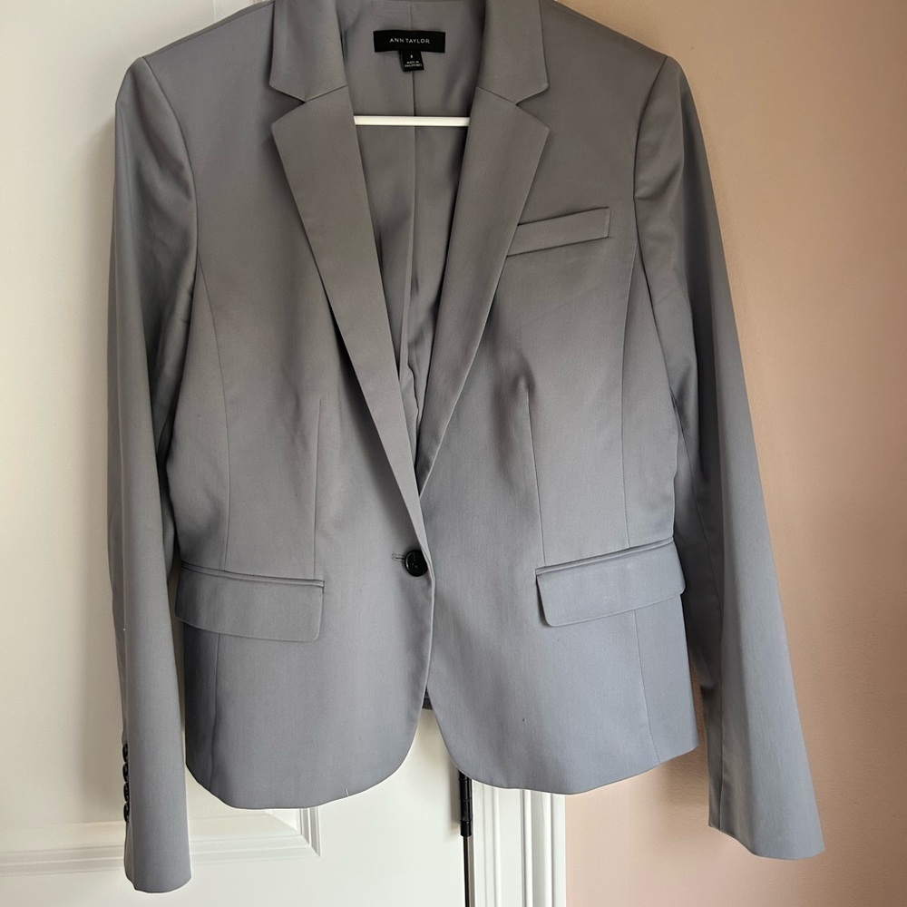 Anne Klein Gray Blazer